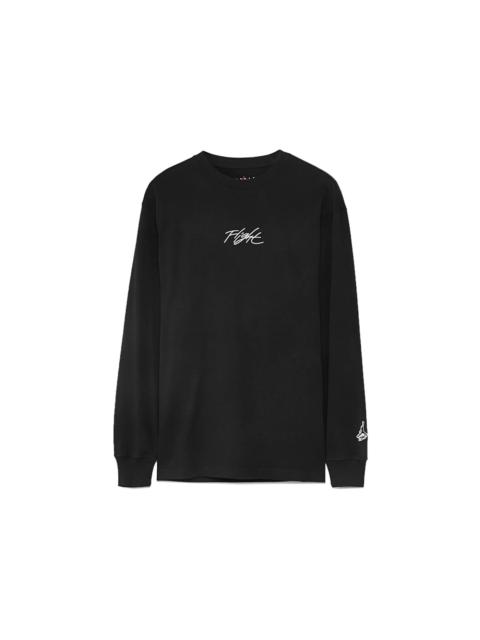 Jordan Nike Jordan Flight Essentials Long Sleeve Tee Black