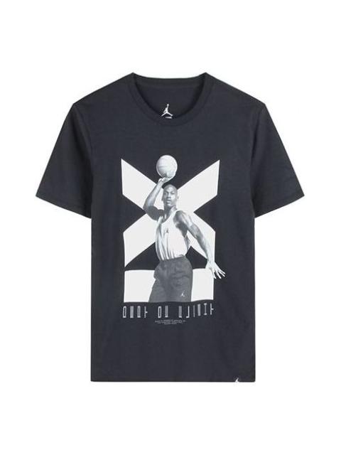 Jordan Air Jordan 11 Printing Sports Short Sleeve Black 916047-010