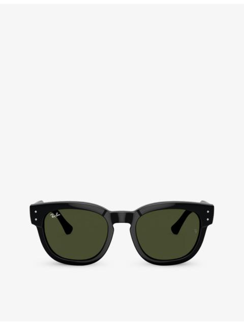 Ray-Ban RB0298S Mega Hawkeye square-frame propionate sunglasses