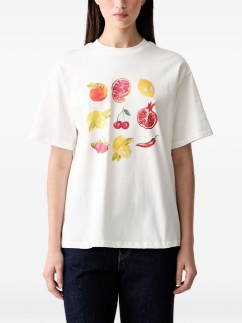 Never Fully Dressed fruit-print T-shirt