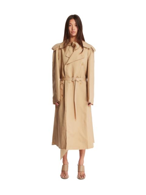 Carven Beige Trench Coat