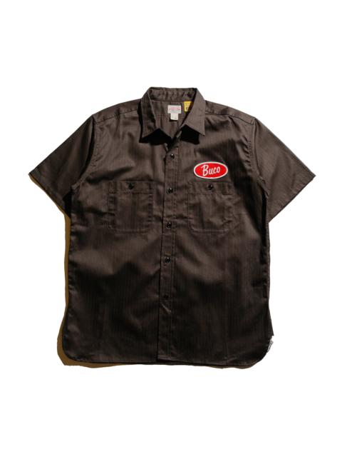 The Real McCoys BS25001 Buco Workshirt S/S Culver City Steel