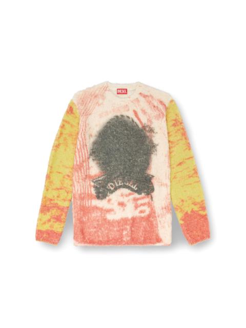 SAINT M×××××× SAINT MICHAEL X BORN X RAISED CLOWN KNIT SAINT M×××××× SAINT MICHAEL X BORN X RAISED CLOWN KNIT