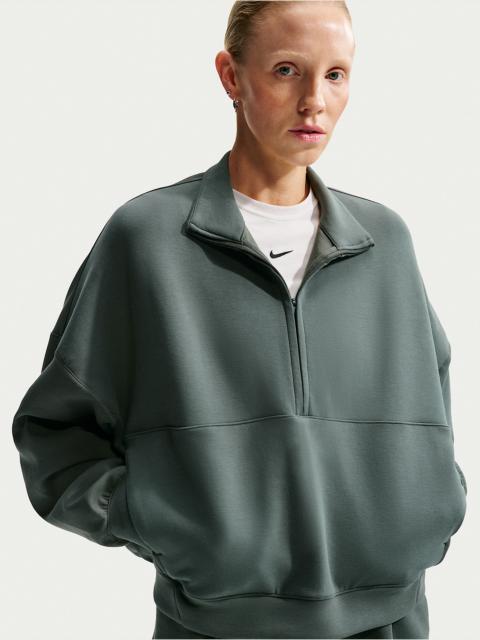 Nike Nike 24.7 ImpossiblySoft Women's Dri-FIT Oversized 1/2-Zip Top