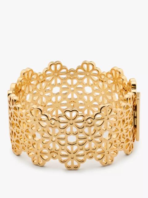 kate spade Spade Flower Lace Statement Bangle