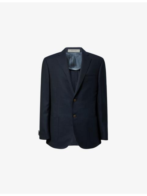 CORNELIANI Notched-Lapel Single-Breasted Wool Blazer