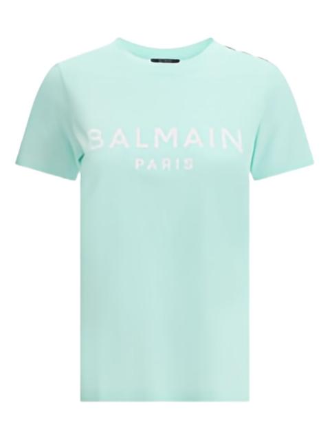 logo-print cotton T-shirt