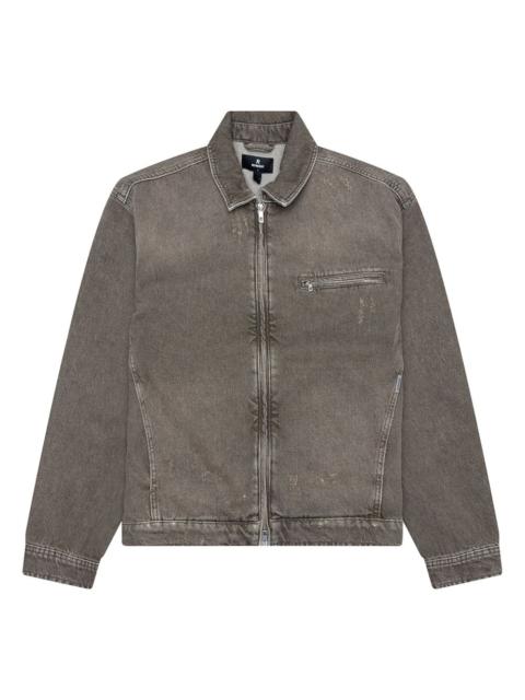 REPRESENT collared denim jacket