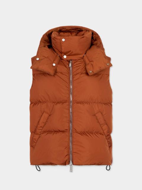 DSQUARED2 HOODED DOWN VEST
