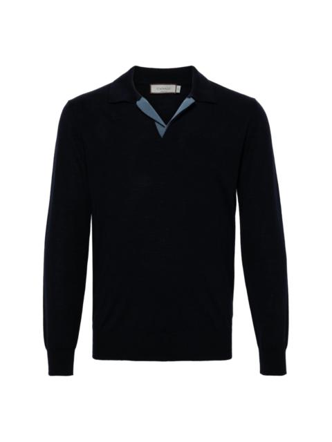 merino wool polo shirt