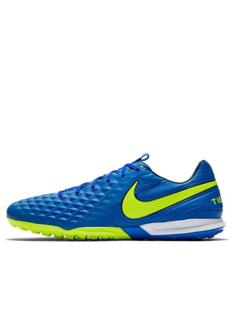 Nike Nike Tiempo Legend 8 Pro TF Turf Artificial 'Blue Dark  Yellow' AT6136-474