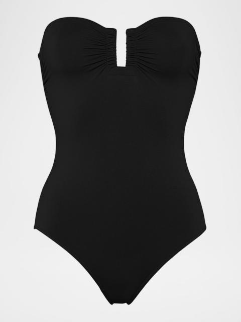 ERES Cassiopee Strapless U-Hardware One-Piece Swimsuit