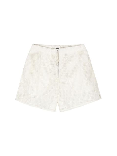 mesh cotton shorts