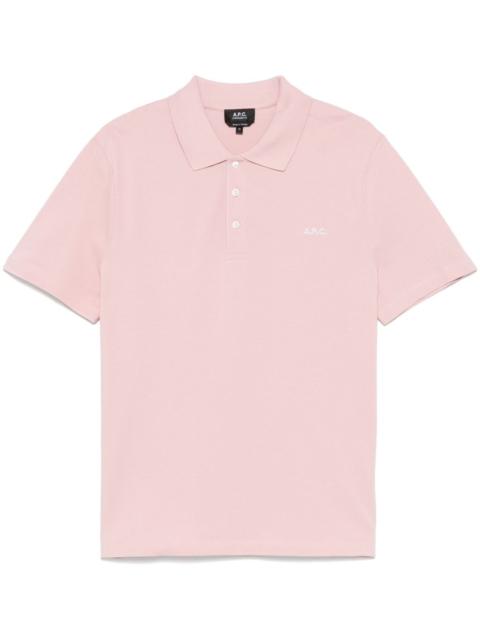 A.P.C. cotton polo shirt