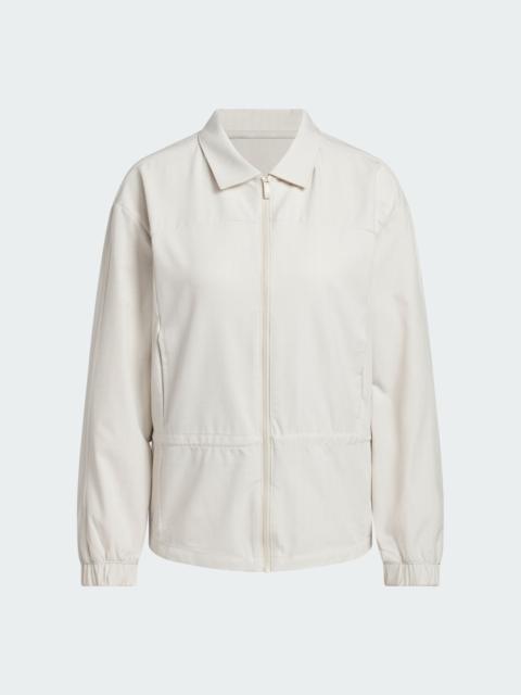 adidas ULTIMATE365+ PEPLUM GRID JACKET