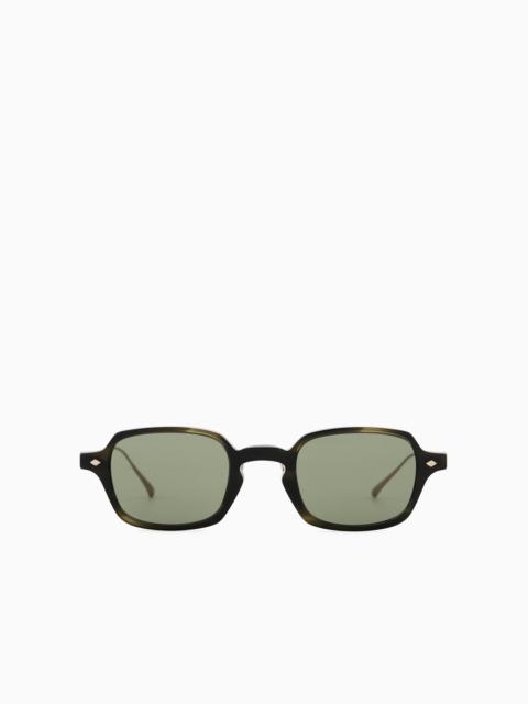 GIORGIO ARMANI MEN’S RECTANGULAR SUNGLASSES