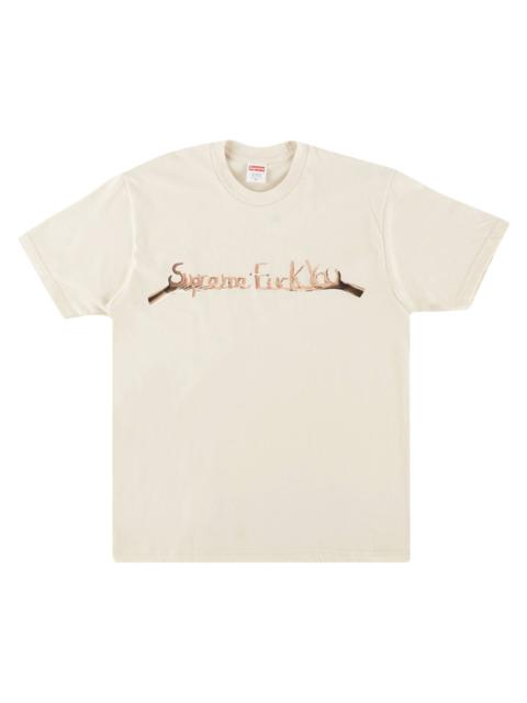 Supreme Fuck You Tee 'Natural'