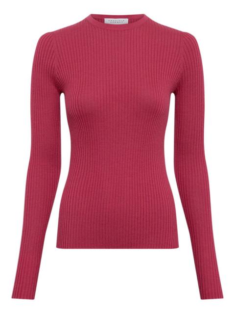 GABRIELA HEARST Browning ribbed-knit T-shirt