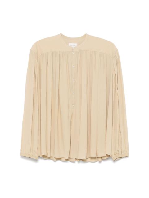 Lemaire gathered blouse