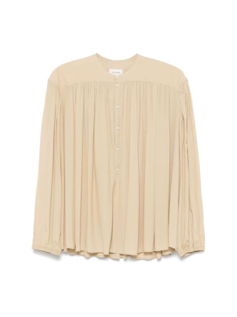 gathered blouse