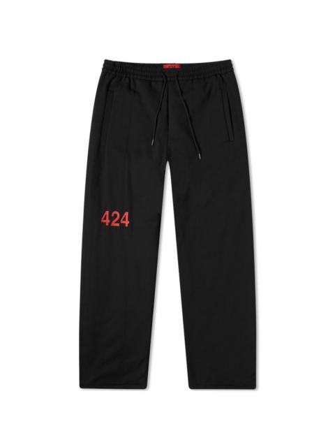 424 424 Logo Open Sweat Pant