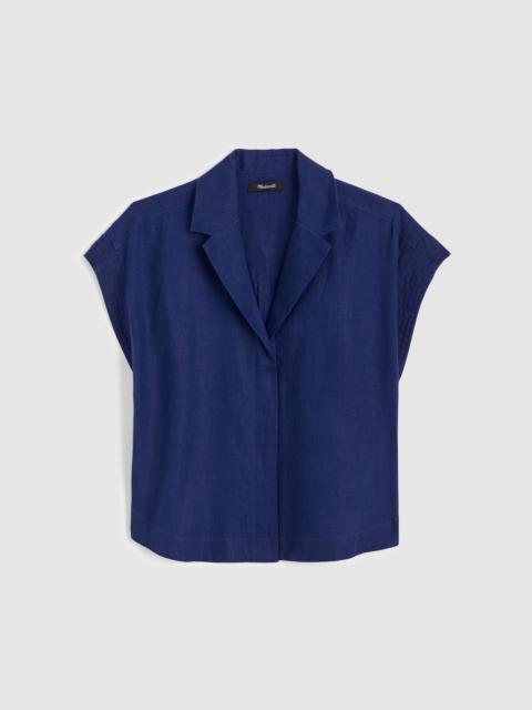 Madewell Notch-Collar Popover Shirt