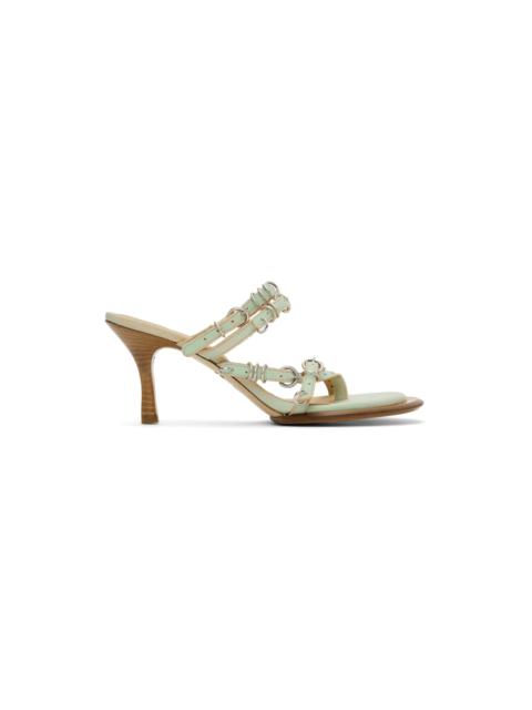 KNWLS Blue & Beige Scythe Sandals