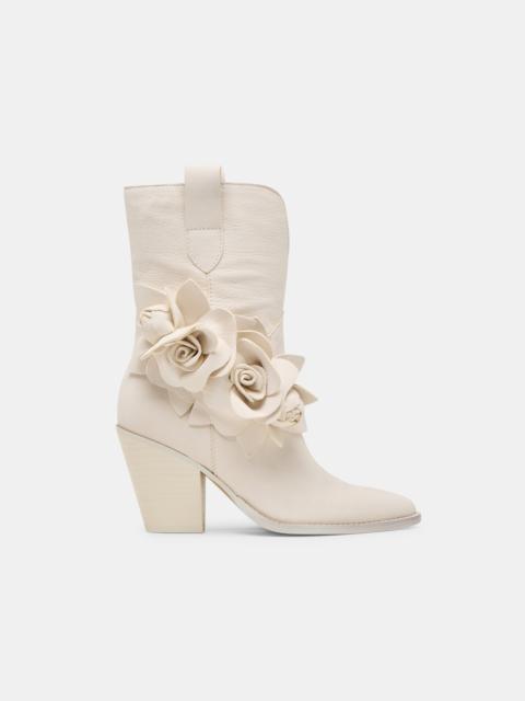 dolce vita JAKEL BOOTS OFF WHITE NUBUCK