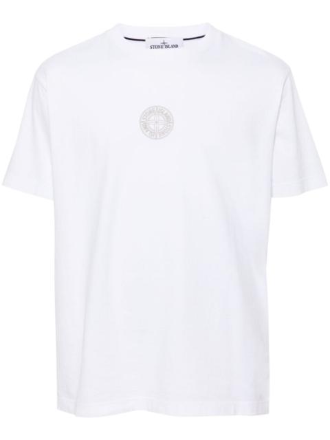 Stone Island Compass-motif cotton T-shirt