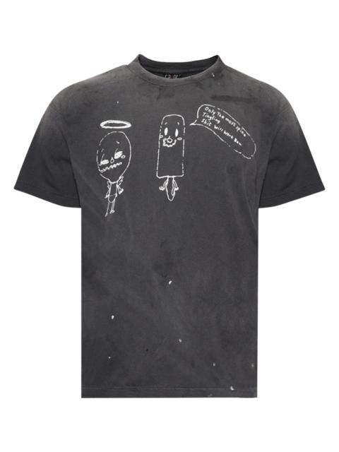 SAINT M×××××× Life Beyond Earth T-Shirt "Black" SM HR8 0000 088