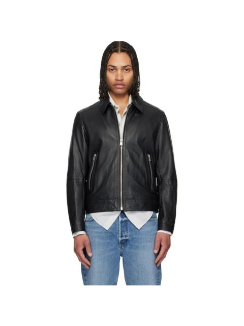 BOSS Black Regular Fit Leather Jacket