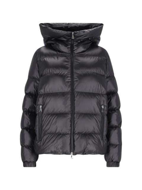 MAXI HOODED DOWN JACKET