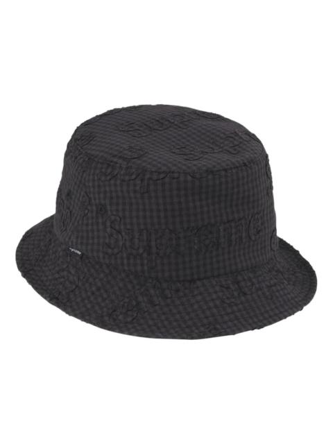 Supreme Supreme SS26 Monogram Gingham Crusher 'Black' SUP-SS26-1052-BLK
