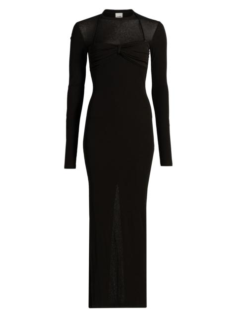 Nanushka Women's Artemiz Bodycon Midi-Dress - Anthracite