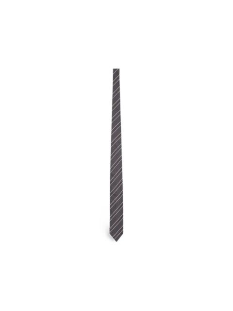 LARDINI striped silk tie