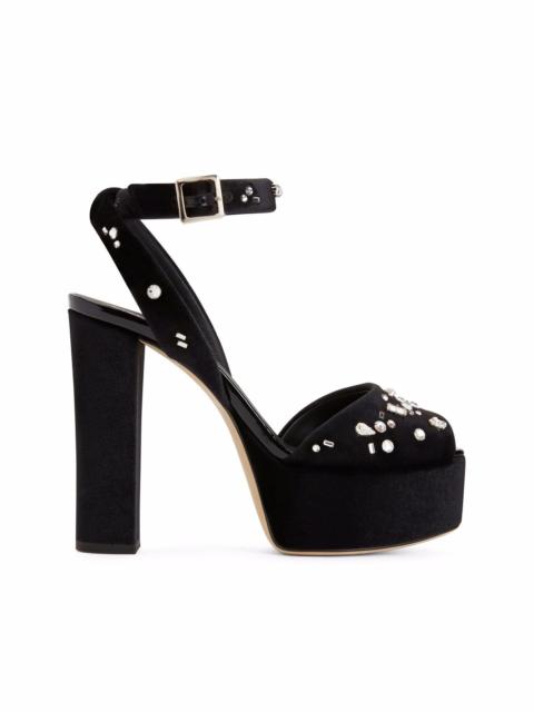 Giuseppe Zanotti Betty suede sandals
