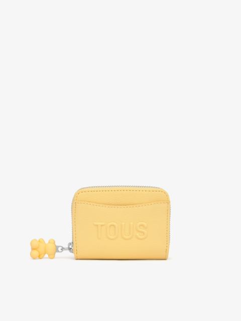 TOUS Yellow Change purse TOUS Back to Basics