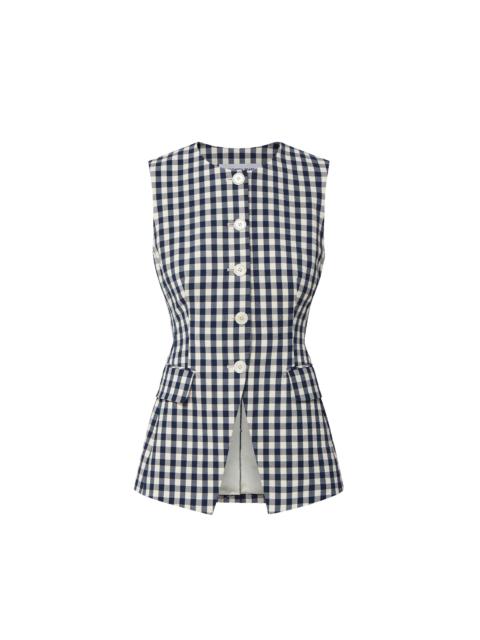 VERONICA BEARD LOIS GINGHAM VEST