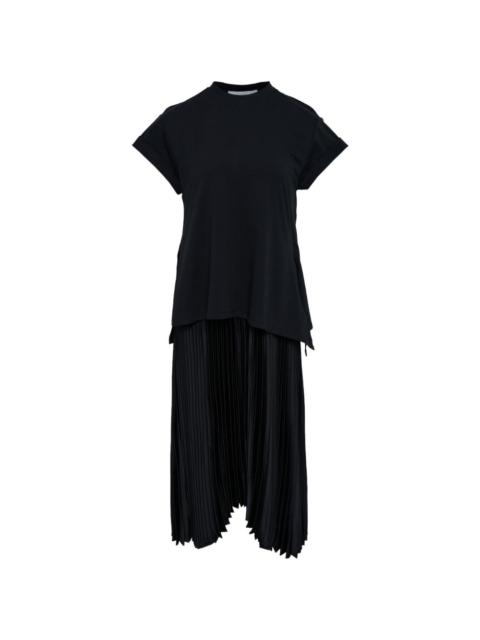 3.1 Phillip Lim pleated layered T-shirt dress