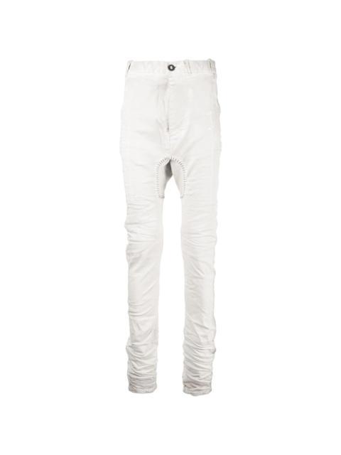 Boris Bidjan Saberi stitch-detail skinny-cut jeans