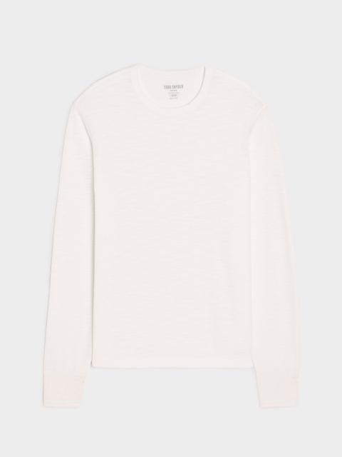 TODD SNYDER Lightweight Mini Waffle Tee