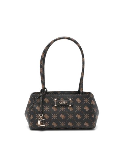 GUESS USA Carrie logo-charm tote bag