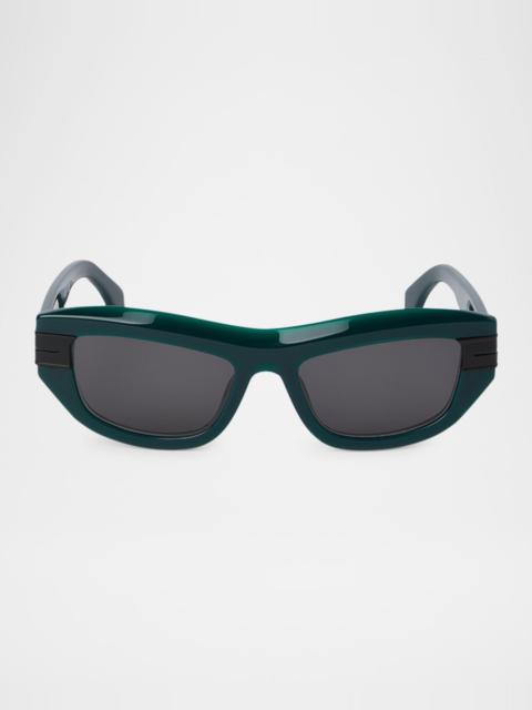 Palm Angels Claire Cat-Eye Acetate Sunglasses