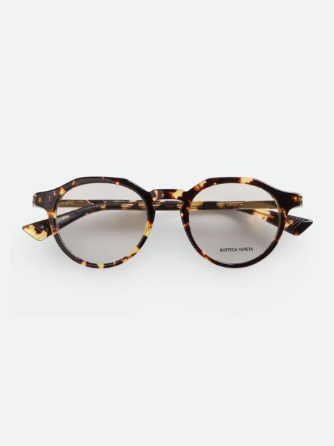 Bottega Veneta BV1263O Forte Recycled Acetate Panthos Eyeglasses