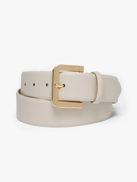 Max Mara NEWBUCKLE40 Leather belt