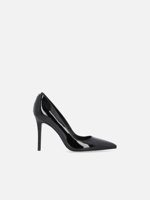 PINKO SHINY HEELED PUMPS