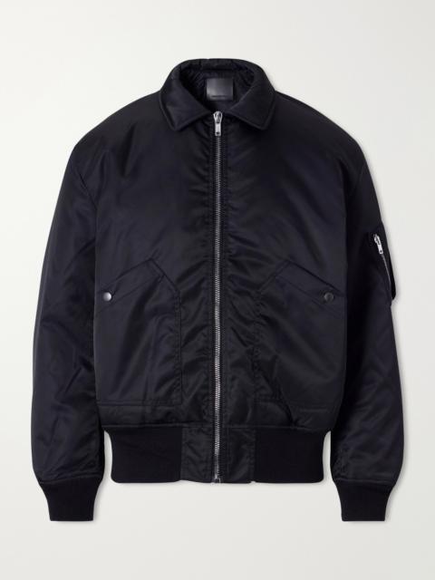 Rick Owens DRKSHDW Flyers Shell Bomber Jacket