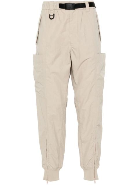 Y-3 crinkled track pants