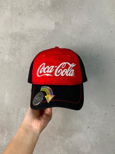 Other brands Coca Cola - Coca-Cola Red Black Snapback Denim Metal Bottle Opener