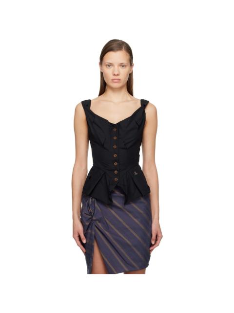 Vivienne Westwood Black Monday Vest Top